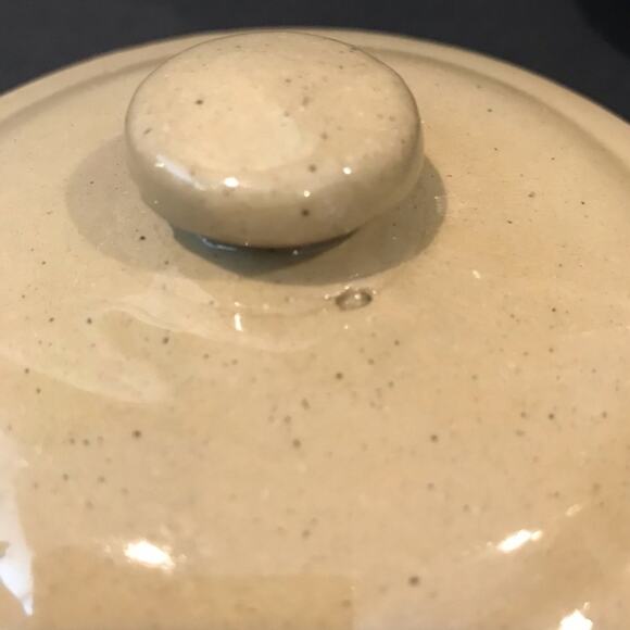 Vintage Dutchess Cheese New York Ceramic Lidded Crockery, Beige - Picture 10 of 16